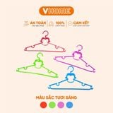  Set 10 Móc Treo Quần Áo Trẻ Em, Phù Hợp Treo Quần Áo Trẻ Em, Trẻ Sơ Sinh Nhựa VĨ HƯNG 