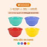  Chén Mini Nhựa Chính Phẩm Không BPA, An Toàn Sức Khỏe, Màu Sắc Dễ Thương, Bền Đẹp Vĩ Hưng 