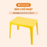  Bàn Trà Chanh Cao Cấp Nhựa PP Bền Đẹp, Thiết Kế Đơn Giản Tiện Lợi Vĩ Hưng 