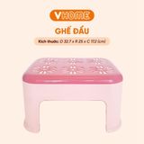  Ghế Đẩu Nhựa, Ghế Nhựa Thấp, Ghế Nhà Tắm Chống Trượt Nhựa VĨ HƯNG 