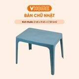  Bàn Trà Chanh Cao Cấp Nhựa PP Bền Đẹp, Thiết Kế Đơn Giản Tiện Lợi Vĩ Hưng 