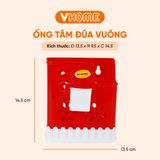  Ống Đựng Đũa Muỗng 2 Ngăn Tiện Lợi, Nhiều Màu Sắc, Chất Liệu Nhựa Bền Đẹp - Nhựa Vĩ Hưng 