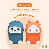  Thùng Rác MIni Dễ Thương Nhựa PP Bền Đẹp, Chống Thấm, Nhiều Màu Sắc - Thương Hiệu Vĩ Hưng 