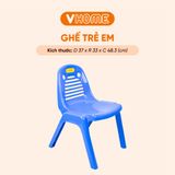  Ghế Nhựa Chắc Chắn, An Toàn Cho Bé Trẻ Em Mầm Non, Mẫu Giáo, Tiểu Học - Nhựa Vĩ Hưng 