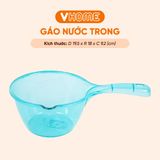  Gáo Cán Dài Trong Suốt Màu Sắc Xinh Xắn Vĩ Hưng 