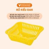  Rổ Nhựa Kiểu Đa Năng Vĩ Hưng – Tiện Lợi, Bền Bỉ, Chất Lượng Cao 