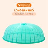  Lồng Bàn Nhỏ Đường Kính 44cm, Đa Màu Sắc - Bền và Tiện Dụng - Nhựa Vĩ Hưng 
