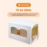  Tủ Nhựa Vĩ Hưng Đa Năng Cao Cấp 1 Tầng VHOME - VHE-11 