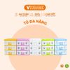  Tủ Đồ Mini Để Bàn Đa Năng Nhiều Ngăn Tủ Nhựa Vĩ Hưng Đựng Đồ Tiện Lợi 