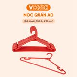  [10 cái] Móc Quần Áo Trẻ Em, chất lượng cao, an toàn cho sức khỏe Nhựa VĨ HƯNG 