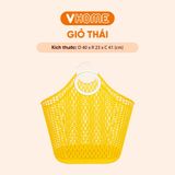  Giỏ Nhựa Đựng Đồ Đa Năng Vĩ Hưng - Tiện Lợi, Chắc Chắn, Tiết Kiệm Không Gian, Đa Dạng Màu Sắc 
