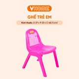 Ghế Nhựa Cao Cấp Cho Bé Trẻ Em Mầm Non, Mẫu Giáo, Tiểu Học Nhựa Vĩ Hưng 