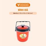  Thùng Đá Nhựa Tròn Giữ Nhiệt Hưng Thuận Lợi - 2L, 3L, 5L - Cao Cấp, Bền Bỉ 