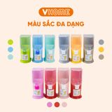  Ống Đũa 2 Ngăn Có Nắp Đậy Kèm Khe Tăm, Tiện Lợi, Bền Đẹp - Nhựa Vĩ Hưng 