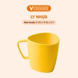  Ly Nhựa Uống Nước Hình Tam Giác Có Quai, Bền Đẹp - Nhựa Chính Phẩm - Nhựa Vĩ Hưng 