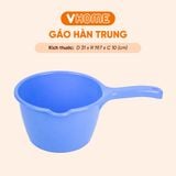  Gáo Hàn Nhựa Chính Phẩm Vĩ Hưng, 2 Size Đa Màu Sắc, Tay Cầm Chắc Chắn, Tiện Lợi Sử Dụng 