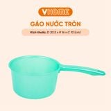  Gáo Múc Nước Nhựa Tay Cầm Dài - Cao Cấp, Bền Đẹp, Tiện Dụng - Nhựa Vĩ Hưng 