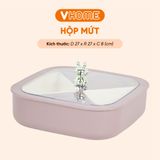  Hộp Mứt Tết Nhựa Vĩ Hưng - Tượng Gấu Dán Nắp, Thiết Kế Hiện Đại 