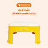  Ghế Đẩu Nhựa, Ghế Nhựa Thấp, Ghế Nhà Tắm - Nhựa Vĩ Hưng 