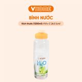  Bình Nước Thể Thao 1.2L, Nhựa Chính Phẩm, Không BPA, An Toàn Sức Khỏe - Nhựa Vĩ Hưng 