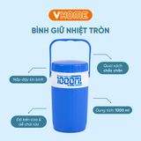  Bình Đá 1L, 1.5L, 2L Có Vòi Tiện Lợi, Nhựa Chính Phẩm - Nhựa Vĩ Hưng 