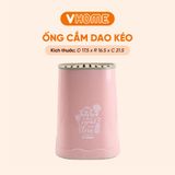  Ống Dao Kéo Nhựa Hình Vuông - Nhiều Ngăn Tiện Dụng, Đa Sắc, Bền Đẹp - Nhựa Vĩ Hưng 