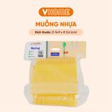  Muỗng Dùng 1 Lần Nhựa Vĩ Hưng 15cm - 1000 Cái, Màu Pastel, Nhựa Chính Phẩm, Không BPA, An Toàn Sức Khỏe 