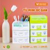  Tủ Đồ Mini Để Bàn Nhiều Ngăn, Màu Sắc Xinh Xắn Nhựa VĨ HƯNG 