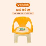  Ghế Nhựa Cao Cấp Cho Bé Trẻ Em Mầm Non, Mẫu Giáo, Tiểu Học Nhựa Vĩ Hưng 