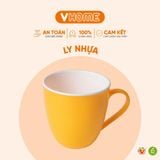  Ly Nhựa Uống Nước Có Quai Cầm, Nhiều Màu Sắc, Chất Lượng Cao - Nhựa Vĩ Hưng 