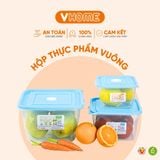 Hộp Bảo Quản Thực Phẩm, Đựng Thức Ăn 900ml 1600ml 3200ml - Nhựa Vĩ Hưng 