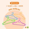  Set 10 Móc Quần Áo Người Lớn Cao Cấp, Nhiều Màu Nhựa VĨ HƯNG 