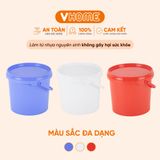  Xô Thực Phẩm Vĩ Hưng - Xô Nhựa Đựng Thực Phẩm Đảm Bảo An Toàn, Dễ Dàng Vệ Sinh 