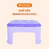  Ghế Đẩu Nhựa, Ghế Nhựa Thấp, Ghế Nhà Tắm Chống Trượt Nhựa VĨ HƯNG 