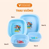  Thau Rửa Mặt Cho Trẻ Em Hình Hoạt Hình Dễ Thương Nhựa VĨ HƯNG 