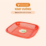  Khay Rổ Nhựa Vĩ Hưng 3 Kích Cỡ 
