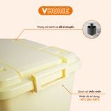  Thùng Nhựa Đựng Đồ Đa Năng 150L Có Bánh Xe Nhựa VĨ HƯNG 