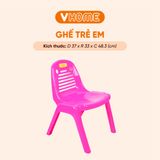  Ghế Nhựa Chắc Chắn, An Toàn Cho Bé Trẻ Em Mầm Non, Mẫu Giáo, Tiểu Học - Nhựa Vĩ Hưng 