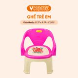  Ghế Nhựa Cao Cấp Cho Bé Trẻ Em Mầm Non, Mẫu Giáo, Tiểu Học Nhựa Vĩ Hưng 