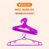  Set 10 Móc Áo Xoay, Mắc Áo Cao Cấp Nhựa VĨ HƯNG 