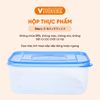  Hộp Bảo Quản Thực Phẩm Chữ Nhật - Đựng Thức Ăn An Toàn, Nhựa PP, Có 7 Kích Cỡ - Nhựa Vĩ Hưng 
