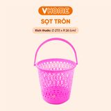  Sọt Nhựa Đựng Quần Áo, Sọt Đựng Đồ, Giỏ Đựng Đồ Chơi Nhựa VĨ HƯNG 