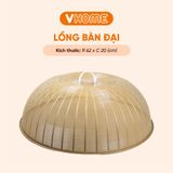  Lồng Bàn Đường Kính 62cm, Nhiều Màu Sắc - Bền Bỉ và Đa Năng - Nhựa Vĩ Hưng 