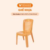  Ghế Dựa 9 Sọc Nhựa Vĩ Hưng Thoải Mái, Bền Đẹp, Tiện Dụng 