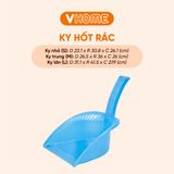  Ky Hốt Rác Nhựa PP Chính Phẩm, Chất Lượng Cao - Có 3 Kích Cỡ, Đa Màu - Nhựa Vĩ Hưng 