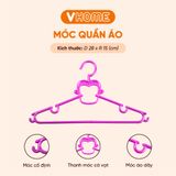  Set 10 Móc Treo Quần Áo Trẻ Em, Phù Hợp Treo Quần Áo Trẻ Em, Trẻ Sơ Sinh Nhựa VĨ HƯNG 
