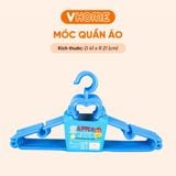  Móc Quần Áo Người Lớn Cao Cấp, Nhiều Màu, Bền Nhựa VĨ HƯNG 