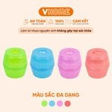  Hộp Khăn Giấy Nhựa Tròn Nhựa PP Chính Phẩm, Không BPA, Bền Đẹp, An Toàn Sức Khỏe, Tiện Lợi Vĩ Hưng 
