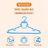  Set 10 Móc Treo Quần Áo Trẻ Em, Phù Hợp Treo Quần Áo Trẻ Em, Trẻ Sơ Sinh Nhựa VĨ HƯNG 