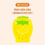  Ống Cắm Đũa, Muỗng Hình Trái Dâu Siêu Xinh Nhựa VĨ HƯNG 